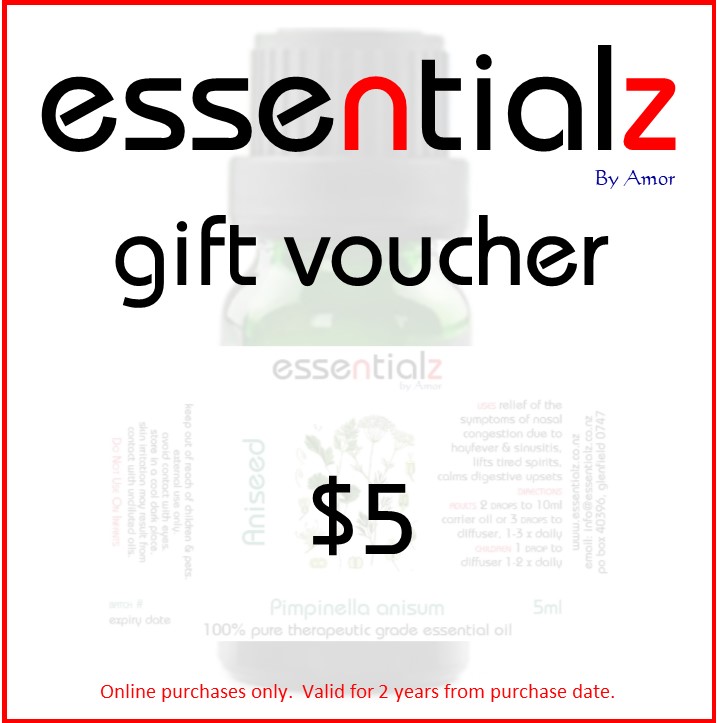 Gift Certificate $ 5.00